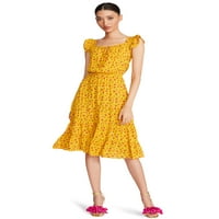 Лув Бетси од Бетси nsонсон, женски руфлен фустан