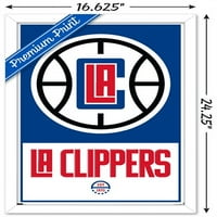 Ла Клиперс - Логото Ѕид Постер, 14.725 22.375