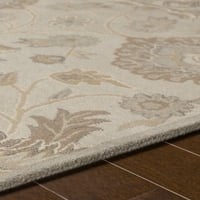 Уметнички ткајачи Цезар Ориентална област килим, светло сива боја, 8 'квадратни