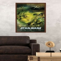 Војна На Ѕвездите: Сага-Блу Реј Приквели Ѕид Постер, 22.375 34