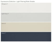 Колекција за прилагодени изрази, ролери за филтрирање на безжична светлина, шепот, 1 8 Ширина 72 Должина