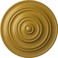 Екена мелница 1 4 ОД 1 2 П Класичен тавански медалјон, рачно насликано иридисен злато