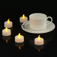 Чај Светла, Батерија Чај Светла Без Пламен ПРЕДВОДЕНА Чај Светла Свеќи Батерија Напојува Лажни Свеќи Часови За Свадба Партија