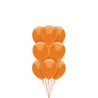 Начин да се слави КТ. 12 обични портокалови балони