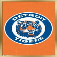 Детроит Тигерс - Постери за ретро лого, 14.725 22.375