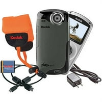 Kodak Playsport Black HD видео камера пакет, 2,0 LCD дисплеј