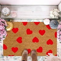 ЗделкиLoyerfyivos Денот На Вљубените Тешки Coor Doormat Со Nonslip Винил Поддршка, Добредојде Мат Отворено Влез Начин & Пред
