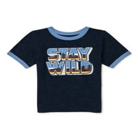 Garanimals Baby & Toddler Boys Boys Graphic T-Shirt, големини 12M-5T