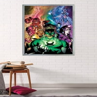 Стрипови-Зелениот Фенер-Најцрниот Ноќен Ѕиден Постер, 22.375 34
