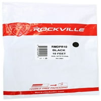 Rockville RMDPR10B 10 'Двојна 1 4 TS До Двојна RCA Кабел Бакар