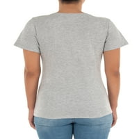 Време и Тру женска маица со памук со памук со памук, 2-пакет