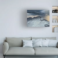 Кора Ниле „надреалистички планини“ платно уметност