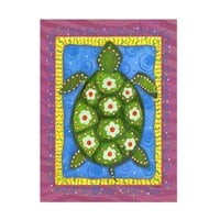 Клаудија Интерранте „Цветна желка“ платно уметност