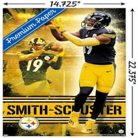 Pittsburgh Steelers - juju smith -schuster wallиден постер, 14.725 22.375