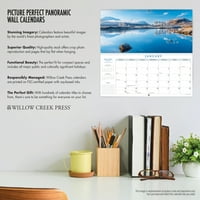 Планини за печатот Врба Крик Панорамски wallиден календар