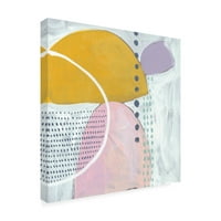Трговска марка ликовна уметност 'лилкоп апстрактна II' платно уметност од Шариклија Зарис