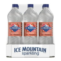 Ледена планинска пенлива вода, Руби црвен грејпфрут, 33. Оз. Пластични шишиња