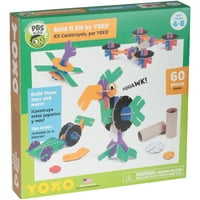 Изградете го комплет од yoxo® PBS Kids® Construction Construction System Kit кутија