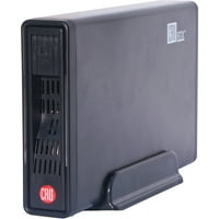 WiebeTech RT 100 - 3q-куќиште За Складирање-3.5 - SATA 3Gb s-eSATA 3Gb s, FireWire 800, USB 3. - елегантно црно
