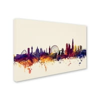Лондон Англија Skyline Canvas Art by Michael Tompsett